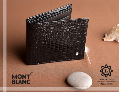 کیف پول تمام چرم MONT BLANC